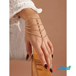 Per donna Braccialetti anello Bracciale Multistrato