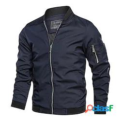 Per uomo Manica lunga Giacca sportiva da corsa Antivento