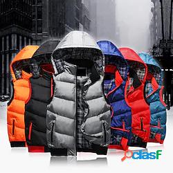 Per uomo Senza maniche Antivento Gilet da corsa Piumino