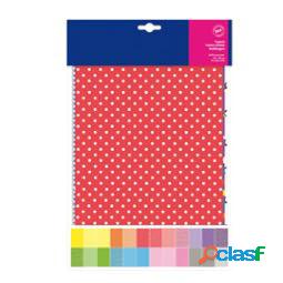 Pezze in tessuto - 20x30 cm - fantasie e colori assortiti -