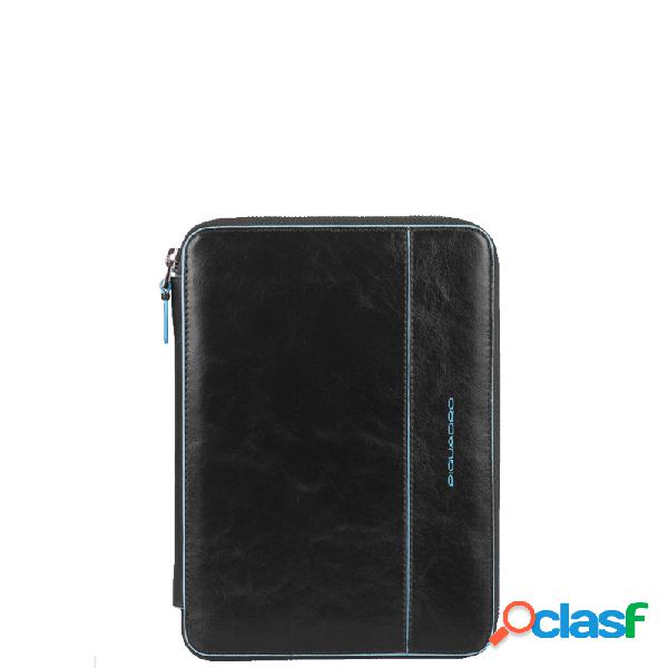 Piquadro blue square custodia porta ipad mini con chiusura a