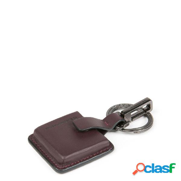 Piquadro pqj portachiavi con connequ bordeaux