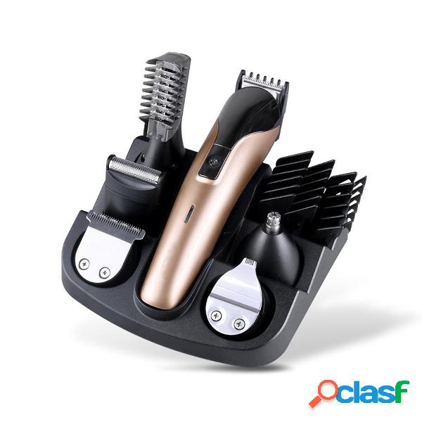 Portable 6 in 1 Multifunctional Hair Clipper Electric