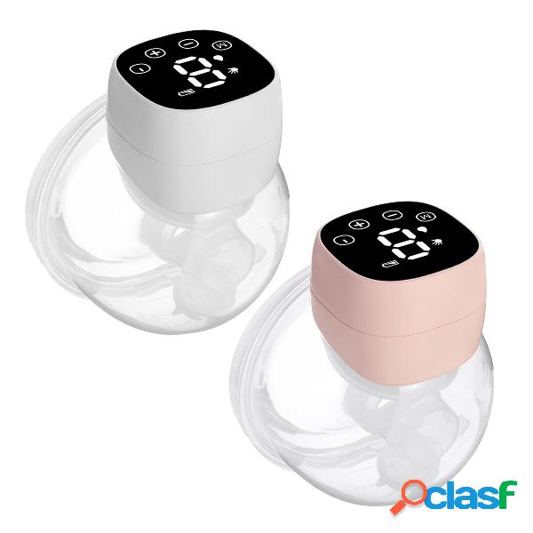 Portable Electric Breast Pump USB Chargable Silent Wearable