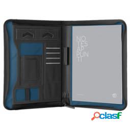 Portablocco con zip Bluegate - 29 x 36 x 4 cm - nero - In