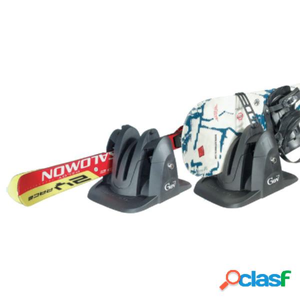 Portasci e snowboard magnetico Shark 2 - GEV