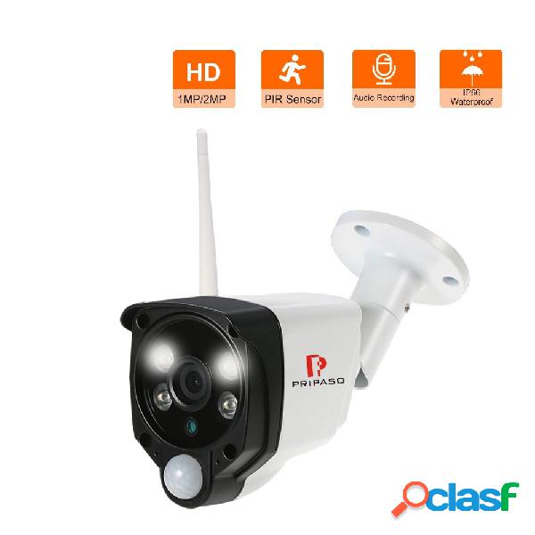 Pripaso 720P/1080P Full HD Human Detection PIR IP Camera