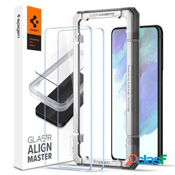 Proteggi Schermo Spigen Glas.tR AlignMaster per Samsung