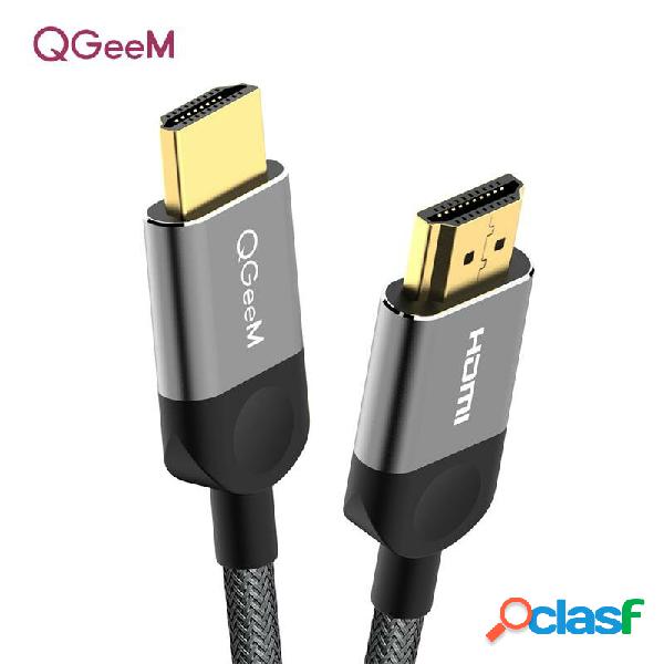 QGEEM QG-AV14 4K HDMI Cable HDMI to HDMI 2.0 Video Cable For