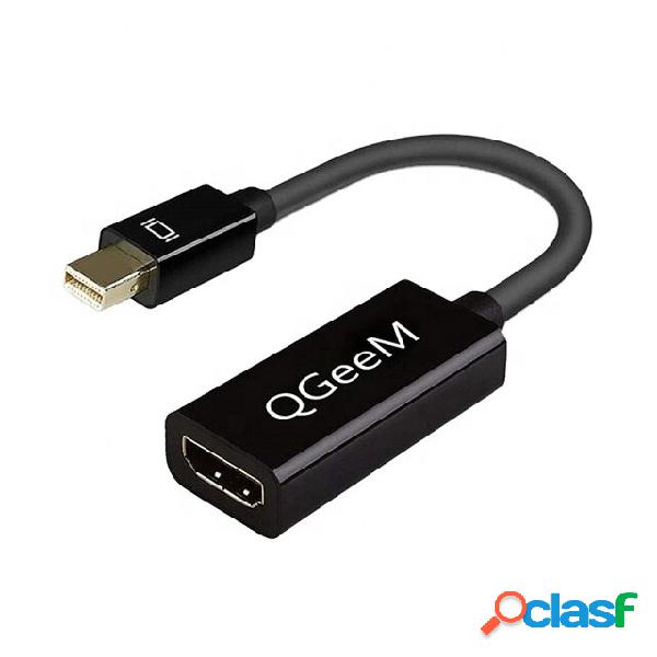 QGeeM Mini Displayport to HD MI Adapter Mini DP to HD-MI