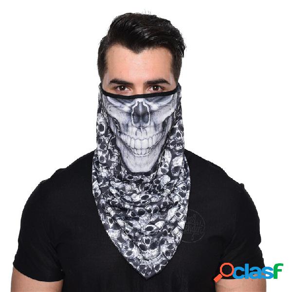 Quick Dry Breathable Riding Face Mask Skull Fashion