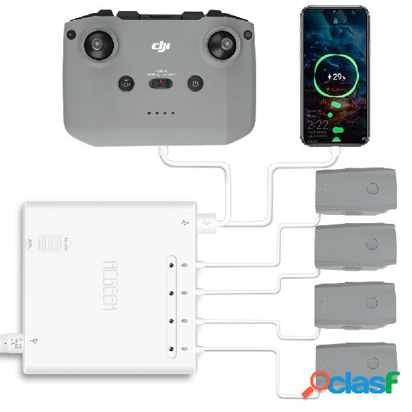 RCGEEK 6-in-1 Intelligent Multi Battery Charger USB Remote