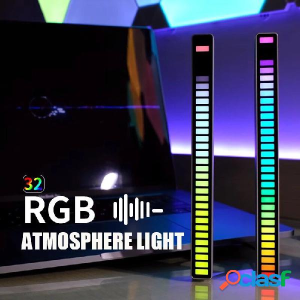 RGB USB Energy Saving Lamp Voice-activated Pickup Rhythm