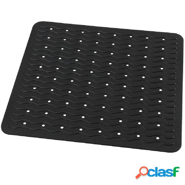 RIDDER Tappetino per Doccia Antiscivolo Playa 54x54 cm Nero