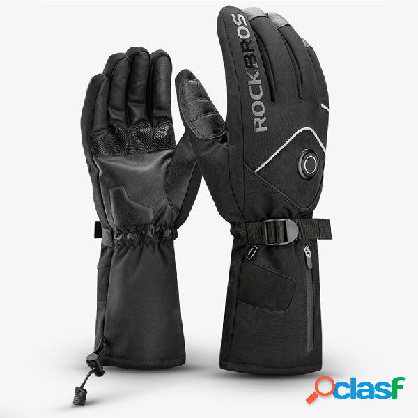 ROCKBROS Intelligent Electric Heating Gloves Three