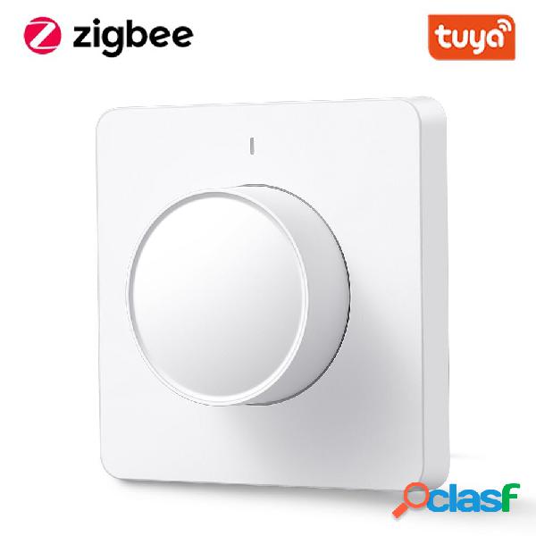 RSH Tuya ZB LED Dimming Control Panel Rotay Dimmer Switch