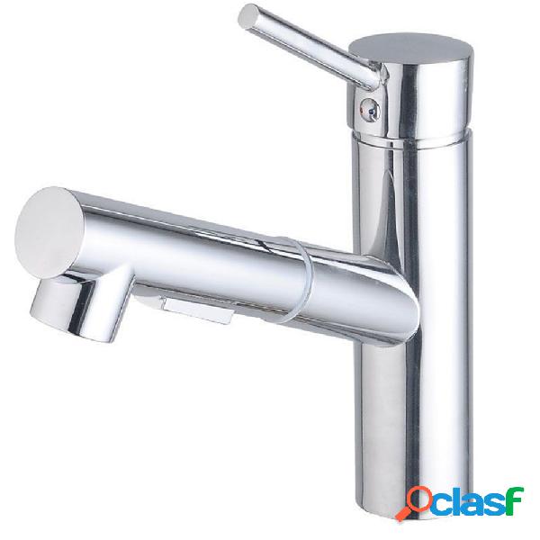 RUBINETTO MONOCOMANDO LAVELLO CUCINA CON DOCCETTA ESTRAIBILE