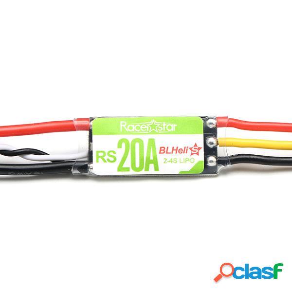 Racerstar RS20A 20A BLHELI_S OPTO 2-4S Brushless ESC Support