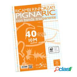 Ricambi forati rinforzati Pignaric - A4 - quadretto 10mm -