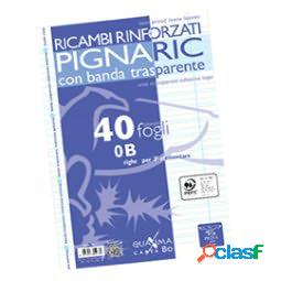 Ricambi forati rinforzati Pignaric - A4 - rigo di 3a - 40