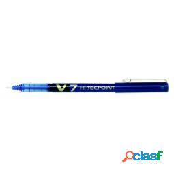 Roller Hi Tecpoint V7 - punta 0,7 mm - blu - Pilot (unit