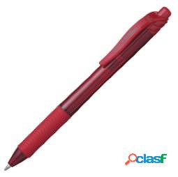 Roller a scatto Energel X Click BL110 - punta 1,0mm - rosso