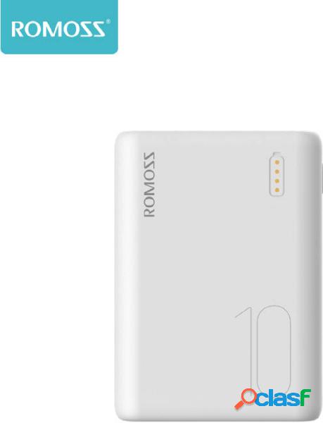 Romoss Simple 10 Power bank 10000 mAh Ricarica rapida Li-Ion