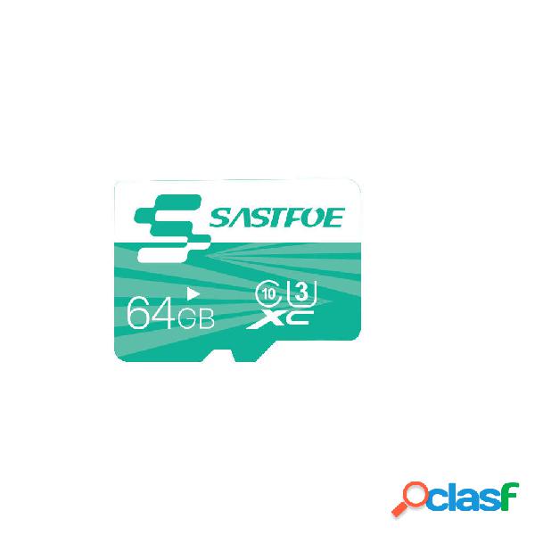SASTFOE Green Edition 64GB U3 Class 10 TF Micro Memory Card