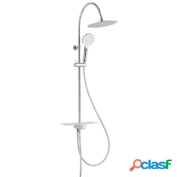 SCHÜTTE Set Soffione Doccia con Piatto AQUASTAR