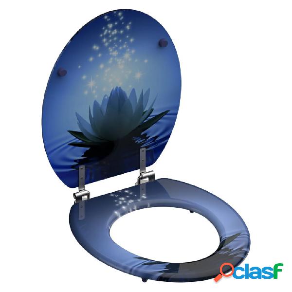SCHÜTTE Tavoletta WC WATER LILY in MDF