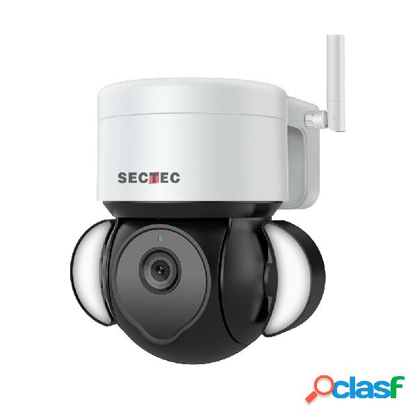 SECTEC 2MP/5MP Wireless Floodlight Camera WIFI Home Security