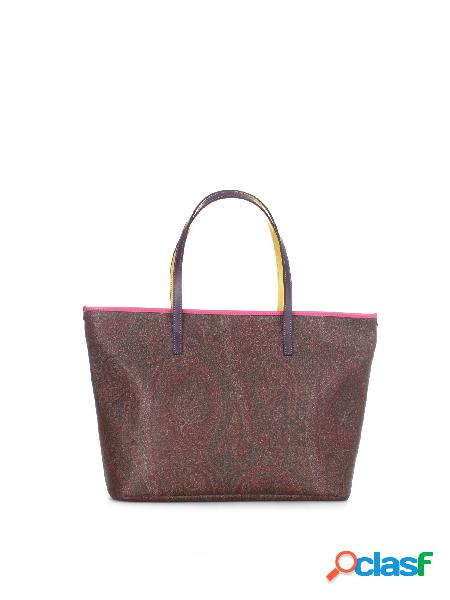 SHOPPING BOOK PAISLEY MULTICOLOR 34X27X15 8000