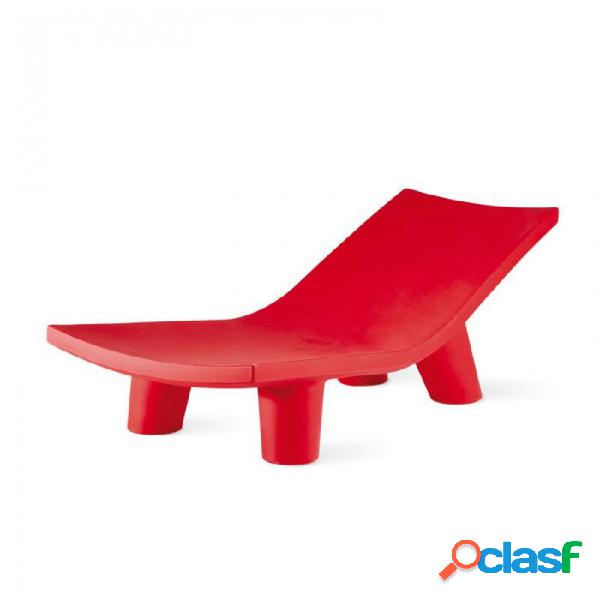 SLIDE - LOW LITA LOUNGE IN POLIETILENE ROTAZIONALE