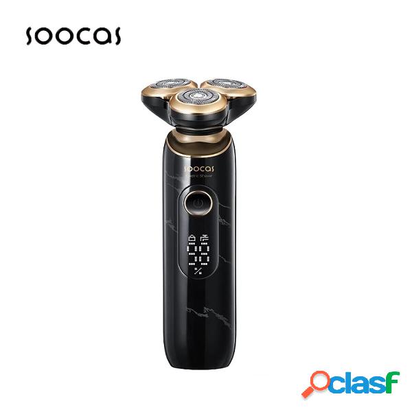 SOOCAS S32 Electric Shaver LED Display IPX7 Waterproof Auto