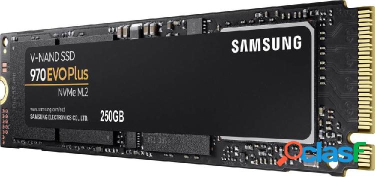 Samsung 970 EVO Plus 250 GB SSD interno NVMe/PCIe M.2 M.2