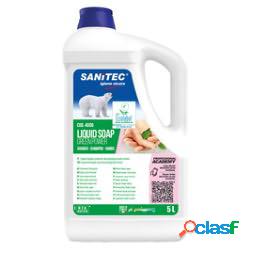 Sapone liquido Green Power - floreale - Sanitec - tanica da