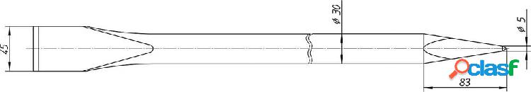 Scalpello da muratore 250 mm Rennsteig Werkzeuge 350 250 0