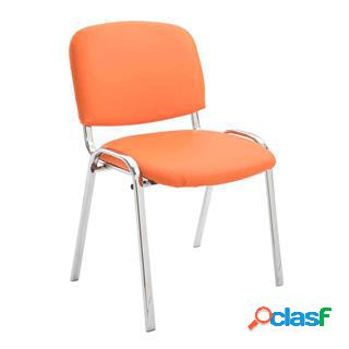 Sedia Conferenze MOBY BASE, Comoda e Pratica, Gambe Cromate,