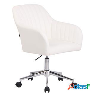 Sedia da ufficio FOCUS, Comoda Imbottitura con Braccioli, in