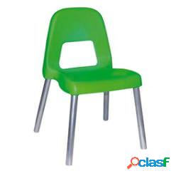 Sedia per bambini Piuma - H 35 cm - verde - CWR (unit