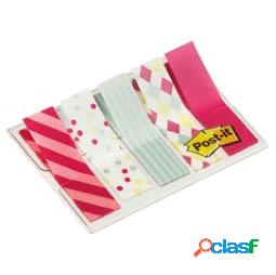 Segnapagina Post it Index Mini - motivi Candy - 12 x 43,2 mm