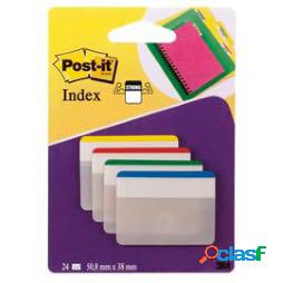 Segnapagina Post it Index Strong - per archivio - 50,8x38 mm