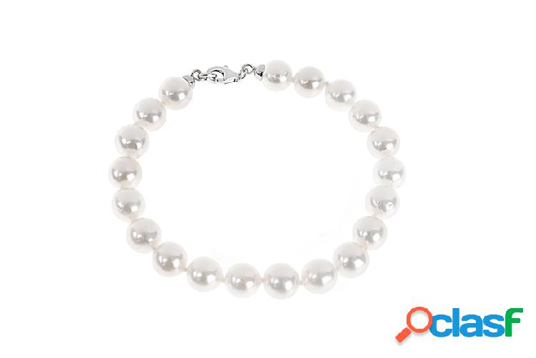 Selezione Zanolli Bracciale oro 750‰ e perle Akoya bianco