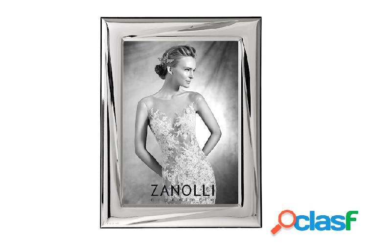 Selezione Zanolli Cornice argento bilaminato a fascia lucida