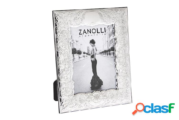 Selezione Zanolli Cornice argento bilaminato con decorazione