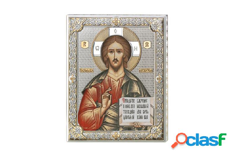 Selezione Zanolli Cristo argento bilaminato argento oro