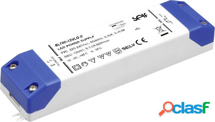 Self Electronics SLT60-24VLG-E Driver per LED Tensione