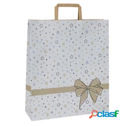 Shoppers - con maniglie piattina - carta - 22 x 10 x 29 cm -