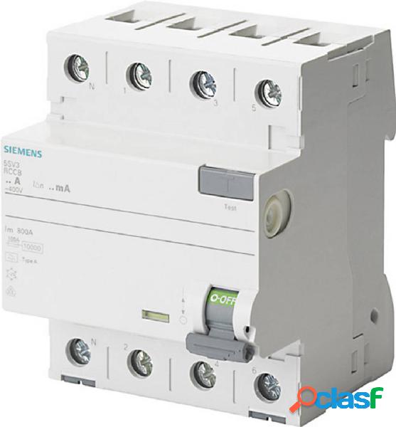 Siemens 5SV3344-6KL Interruttore differenziale 4 poli 40 A