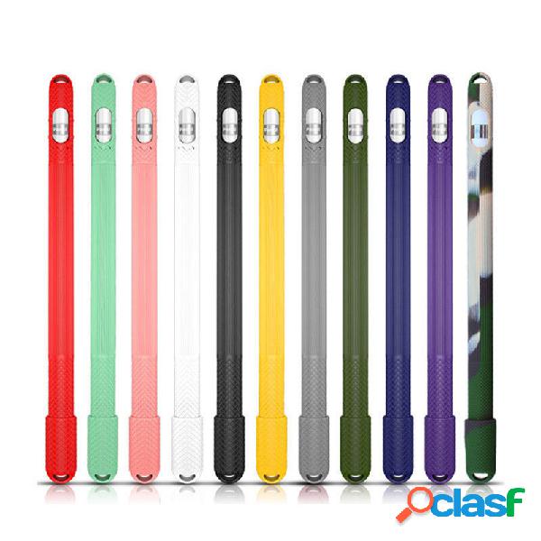 Silicone Sleeve Cap Tip Cover Holder Tablet Touch Stylus Pen